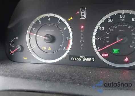 2010 Honda Accord 2.4 Ex-L из США, поврежденный, VIN 1HGCP2F84AA163085